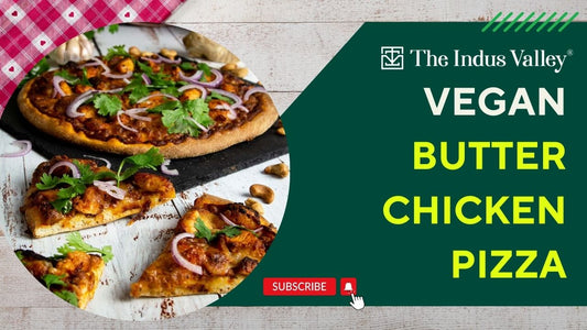 Vegan Butter Chicken Pizza | | Ft. Jackfruit Pizza | Vegan Pizza | The Indus Valley