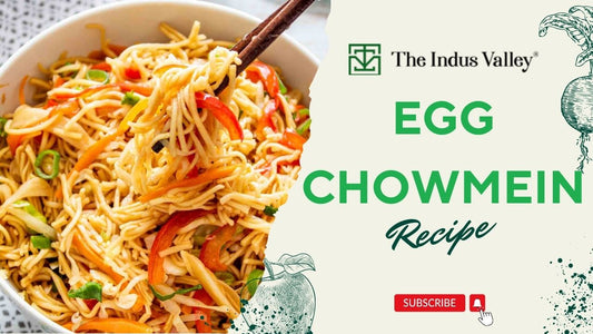 Egg Chowmein Recipe | Street Style Egg Chowmein Recipe | Egg Recipes | The Indus Valley