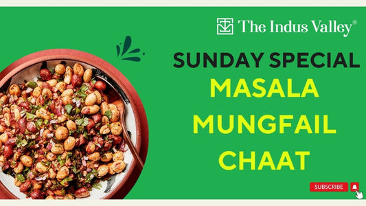 Masala Mungfail Chaat | Peanut Chaat Recipe | Quick Peanut Chaat | Evening Snacks | The Indus Valley