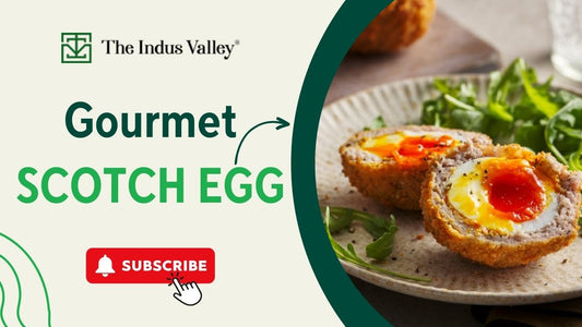 Scotch Egg Recipe | Crispy Sausage Wrapped Soft Cooked Egg | Perfect Scotch Eggs | The Indus Valley