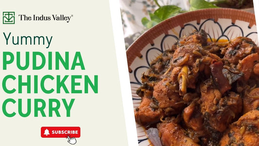 Pudina Chicken Curry Recipe | How to Make Pudina Chicken Curry | Mint Chicken | The Indus Valley
