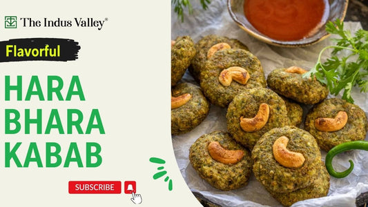 Hara Bhara Kabab Recipe | Restaurant Style | Veg Hara Bhara Kabab | Kabab Recipes | The Indus valley