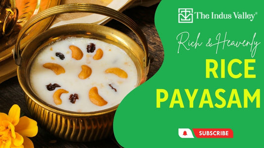 Rice Payasam Recipe | Instant Rice Payasam | Rice Kheer | Easy Payasam Recipe | The Indus Valley