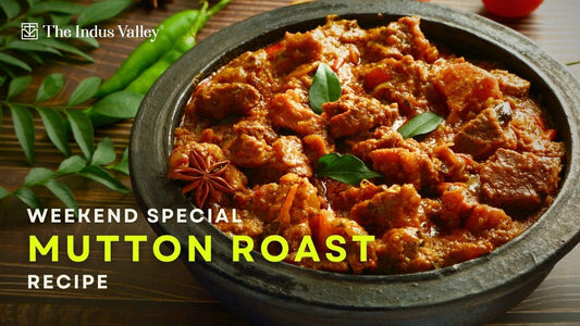 Kerala Style Mutton Roast Recipe | Mutton Recipe | Mutton Fry | Easy Recipes | The Indus Valley