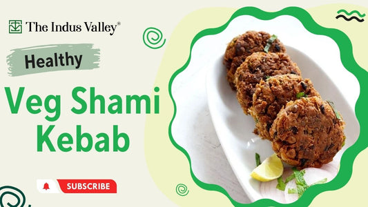 Veg Shami Kebab | How To Make Veg Shami Kebab | Veg Starter Recipe | The Indus Valley