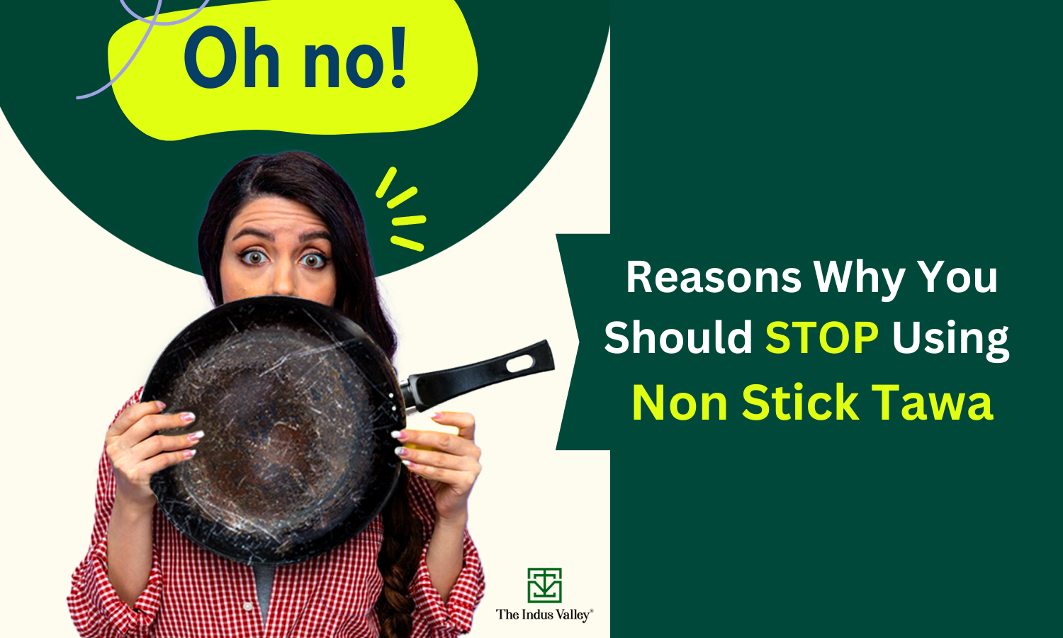 Non Stick Tawa: Time To Select Cast Iron and Ditch Non Stick – The Indus  Valley