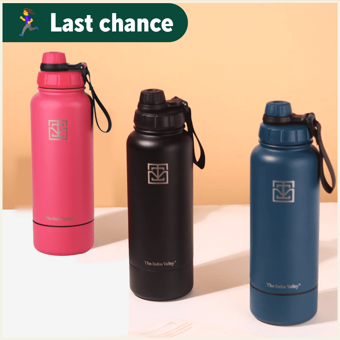Vacuum top flask bottle