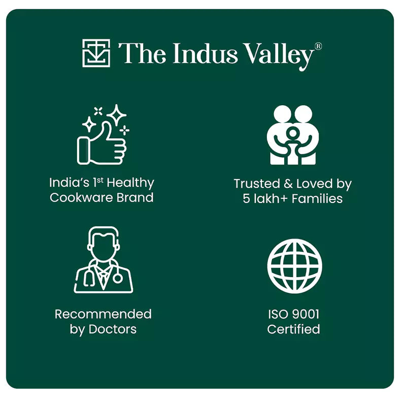 100% Pure Round Iron Tawa With Wooden Handle 11/12 In, Toxin-free Sheet Iron, Pre-Seasoned, Induction & Gas