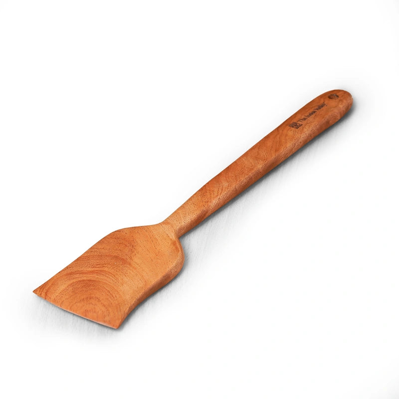 Neem Wood Cooking Spoon 37cm - Large Flip ( Handmade | 100% Natural)