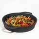 CASTrong Cast Iron Fry Pan, 2 Handles, Pre-seasoned, Nonstick, 100% Pure, Toxin-free, Induction, 24.6cm, 1.8L, 2.6kg