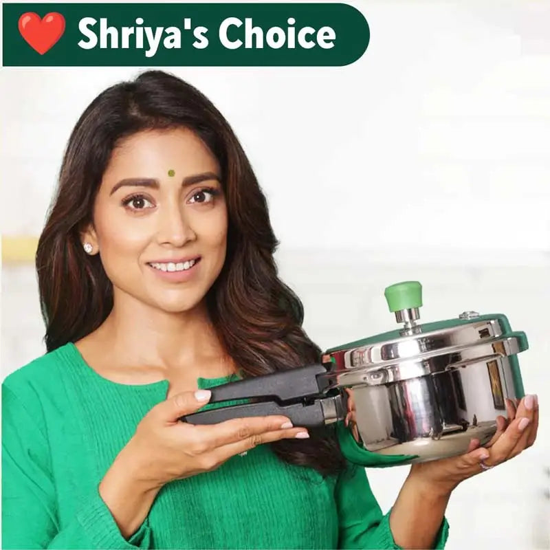Buy Premium Tri ply Stainless Steel Pressure Pan Cooker at Best