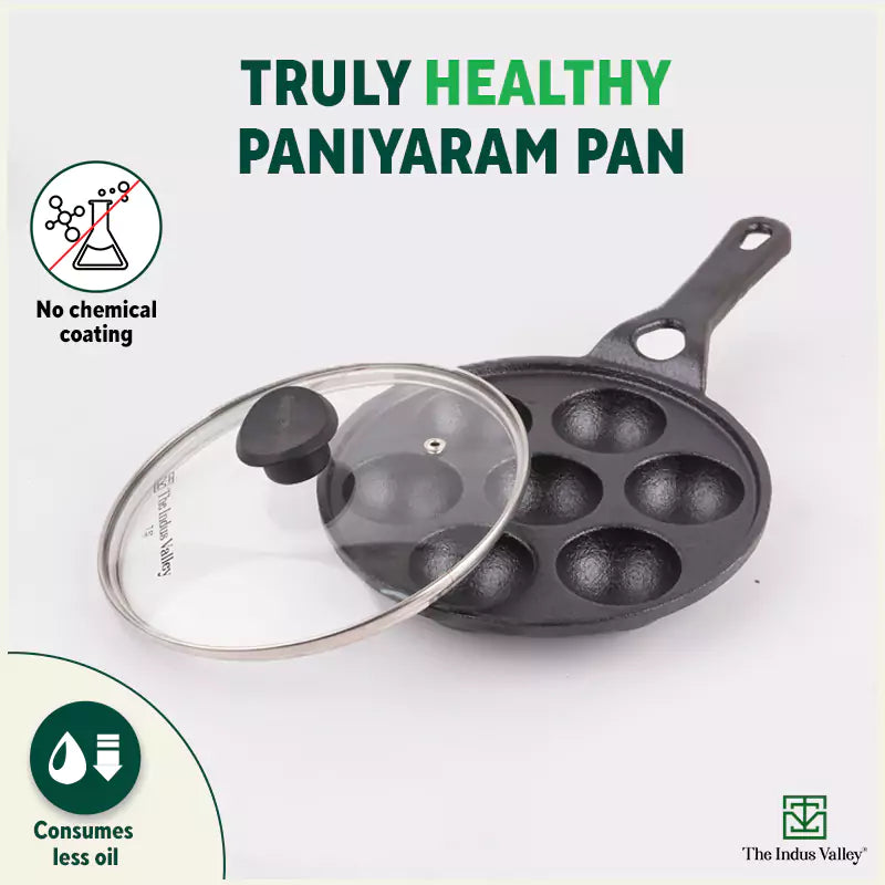 cast iron kuzhi paniyaram pan