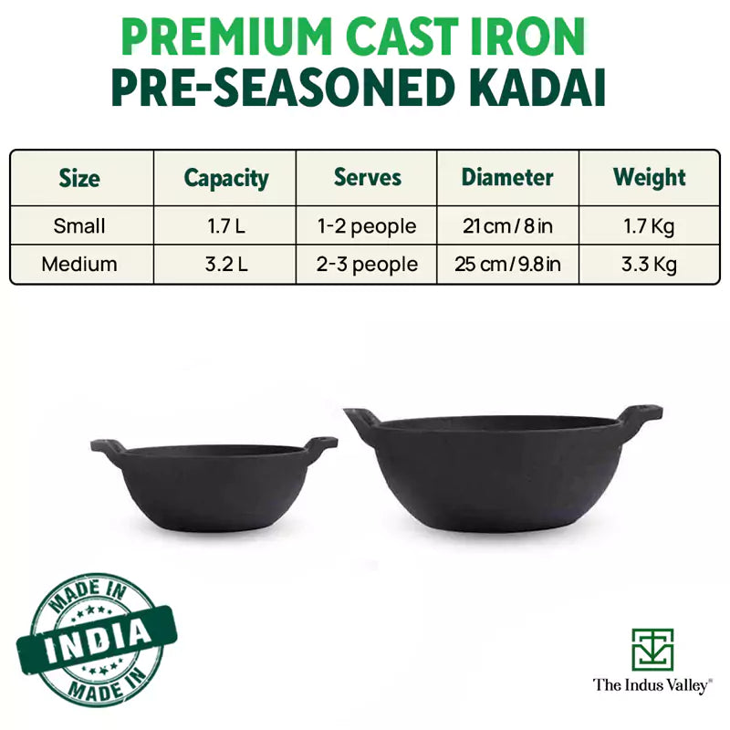 iron kadai india