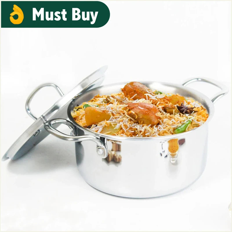 Buy Best Saucepot with Lid Online India @ Best prices – The Indus Valley