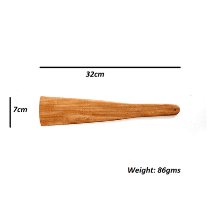 Dosa Roti Spatula Set Of 4 – Neem Wood Cooking Ladles - The Indus Valley