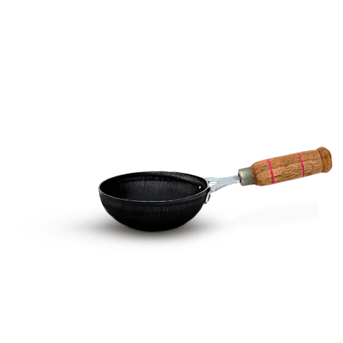 Iron Cookware Set-Iron Kadai + Tadka Pan + Iron Pan - The Indus Valley