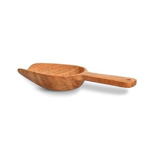 Neem Wood Scoop Spoon for Measuring Flour/Grains/Rice/Sugar/Icecream – Set of 6 - The Indus Valley