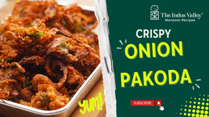 Crispy Onion Pakoda | How To Make Onion Pakoda | Teatime Snacks | ASMR Cooking | The Indus Valley