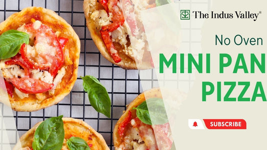Mini Pizza Recipe | Instant Homemade Pizza | No Oven | No Egg | Easy Tawa Pizza | The Indus Valley