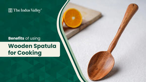 Wooden Spatulas in Kitchen Table