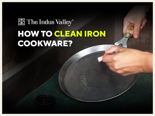 HOW TO CLEAN IRON COOKWARE?