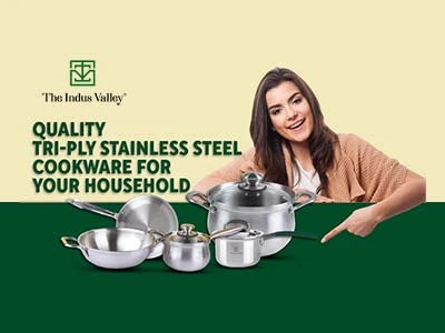 Tri-ply Stainless Steel Cookware