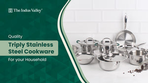 Tri-ply Stainless Steel Cookware