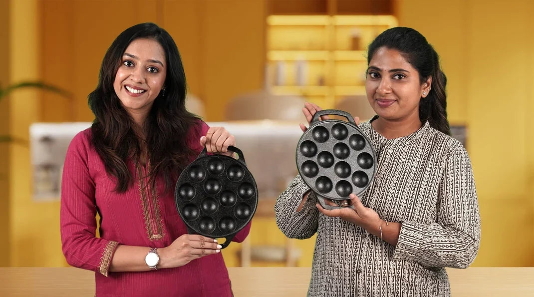 Cast Iron Paniyaram Pan