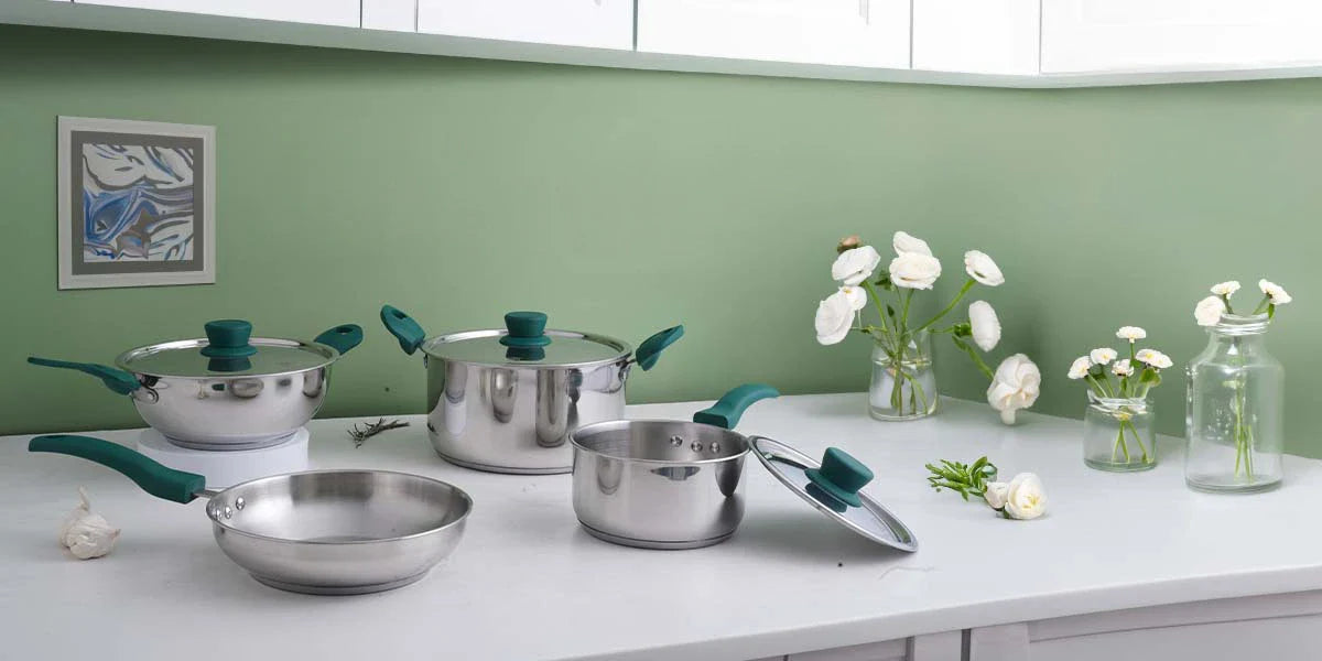 Tri-steel Cookware
