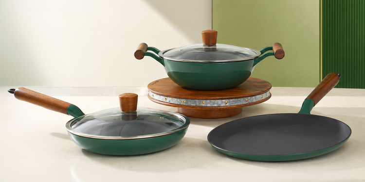 Enamel Coated Cast Iron Cookware