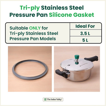 Triply Outer Lid Pressure pan Gasket - (3.5 L & 5.0L)