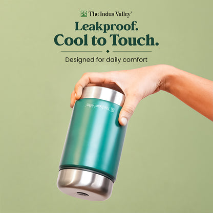 304 Stainless Steel Vacuum Insulated Food Jar 540ml | Leak-Resistant, Hot & Cold
