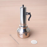 Stainless Steel Puttu Maker, Premium Quality, 100% Toxin-free, Non-stick, Bakelite Handle, Induction & Gas, 1.2L