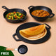 Super Smooth Cast Iron Cookware Set: (30cm)Tawa+ (26cm)Kadai+ (24.8cm)Fry Pan, Kitchen Set for Home, Pre-seasoned, 100% Pure, Toxin-free, Free ₹400 Tadka Pan