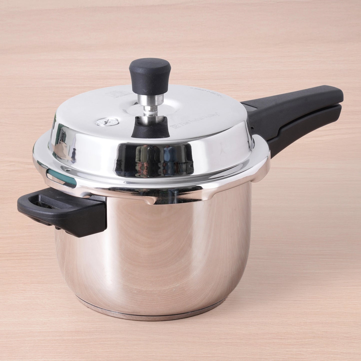 QuicKooker Tri-Steel Stainless Steel Pressure Cooker, Premium Quality, 3 Layer Heavy Bottom, 100% Safe, ISI Certified, 3 Yr Warranty, Induction & Gas, 3/5 L