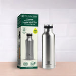 Premium Stainless Steel Water Bottle with Pressy flip Lid – Double Wall, Vacuum insulated, Hot & Cold 750ml/500 ml