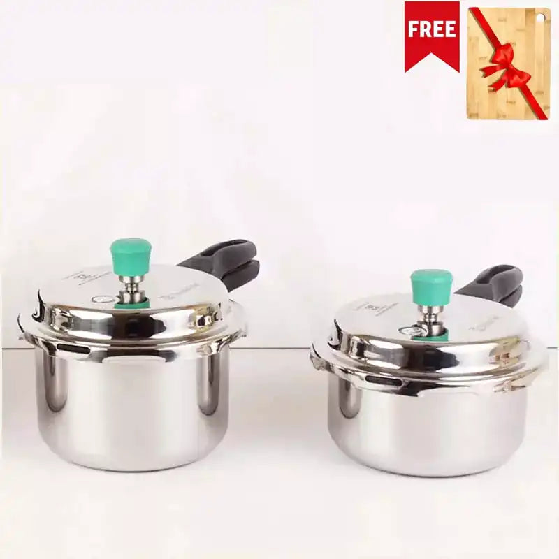 Buy Best Quality Triply Stainless Steel Pressure Cooker Combo Online The Indus Valley