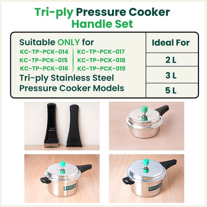 Triply Outer Lid Pressure Cooker Helper Handle 3.0L & 5.0L