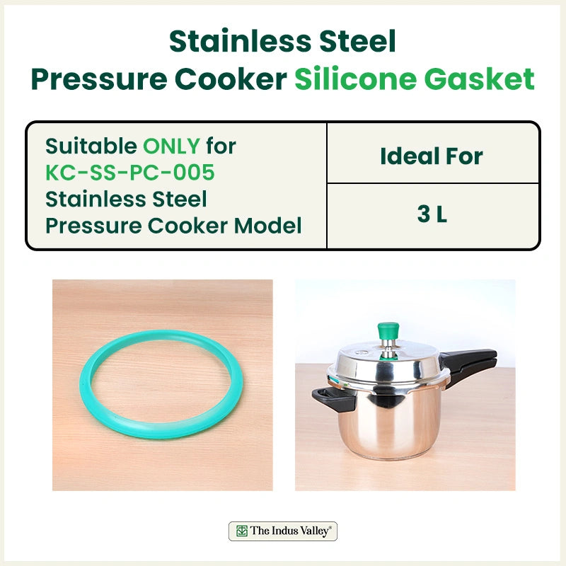Stainless steel outer lid pressure cooker gasket -3.0 L