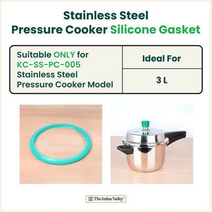 Stainless steel outer lid pressure cooker gasket -3.0 L