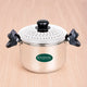 Premium Stainless Steel Rice Pot with Strainer Lid & Lock free Bakelite Handles 2.5/3.5L/5L, Tri-ply 3-Layer Heavy Bottom | Noodle/Pasta/Corn/Soya/Veggies Boiler Pot, Steamer Cooker, Induction & Gas