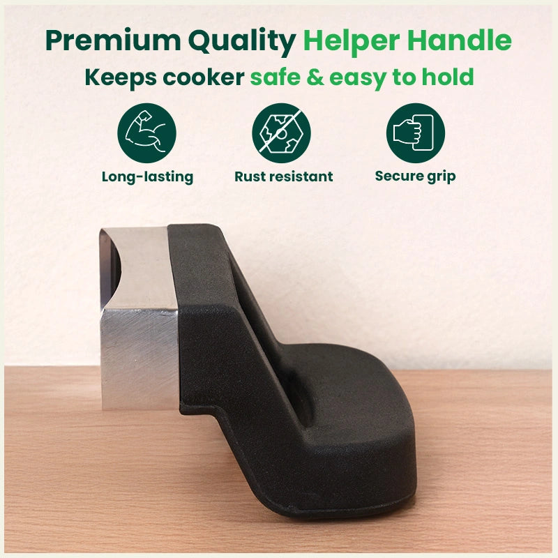 3.5L & 5.0L Triply Outer Lid Pressure Pan Helper Handle