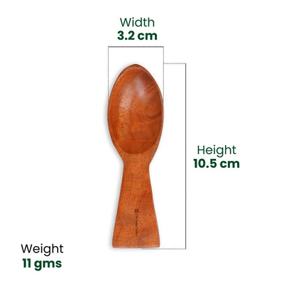 Neem Wood Condiments Spoon