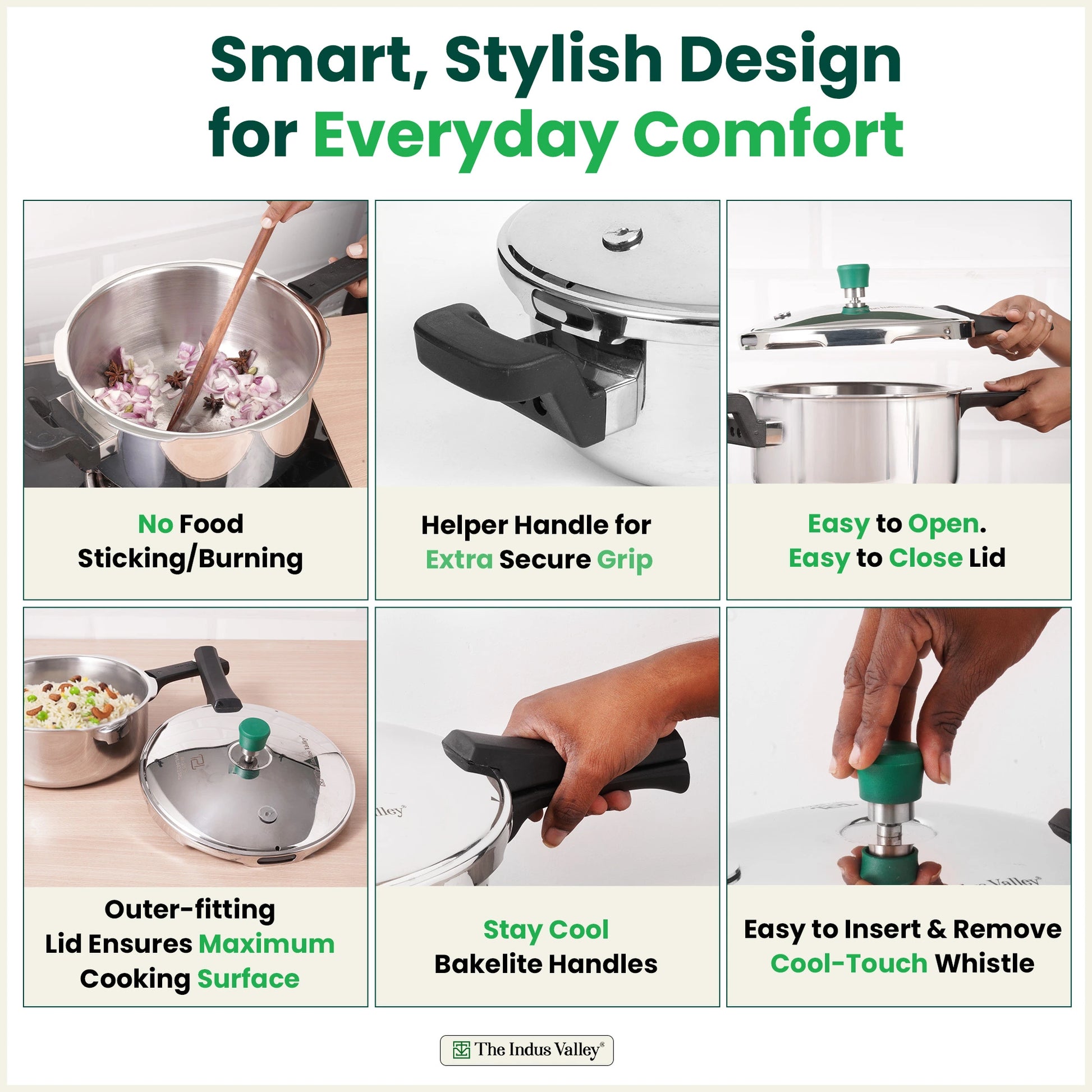 Buy Best Tri-ply Stainless Steel Pressure Pan Online Best Prices