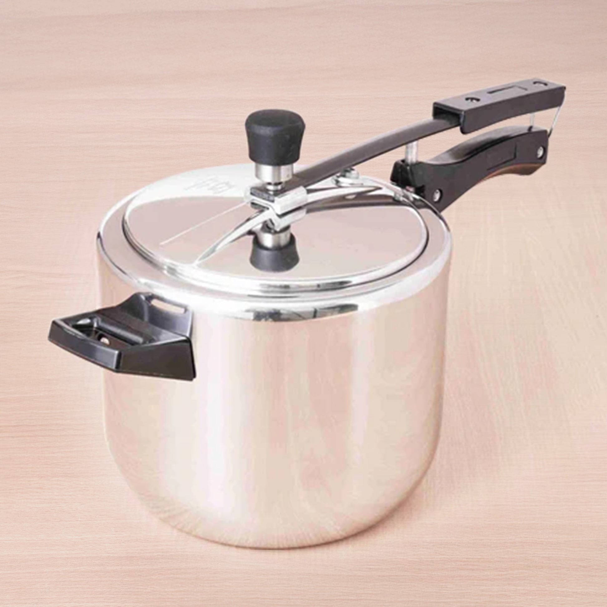 RapidCuk Tri-ply Stainless Steel Pressure Cooker, Inner Lid, Premium Quality, Layer Thick Body, Heavy Bottom, 100% Safe, ISI Certified, Yr