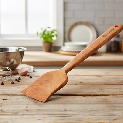 Neem Wood Cooking Spoon 37cm - Large Flip ( Handmade | 100% Natural)