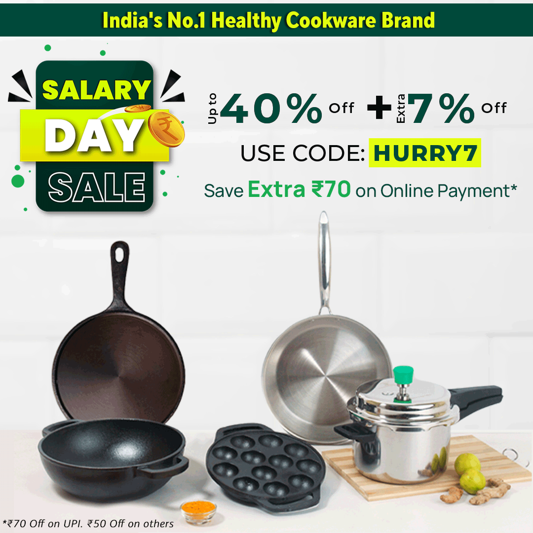 Buy 100 Pure Iron Cookware at Best Prices Online in India