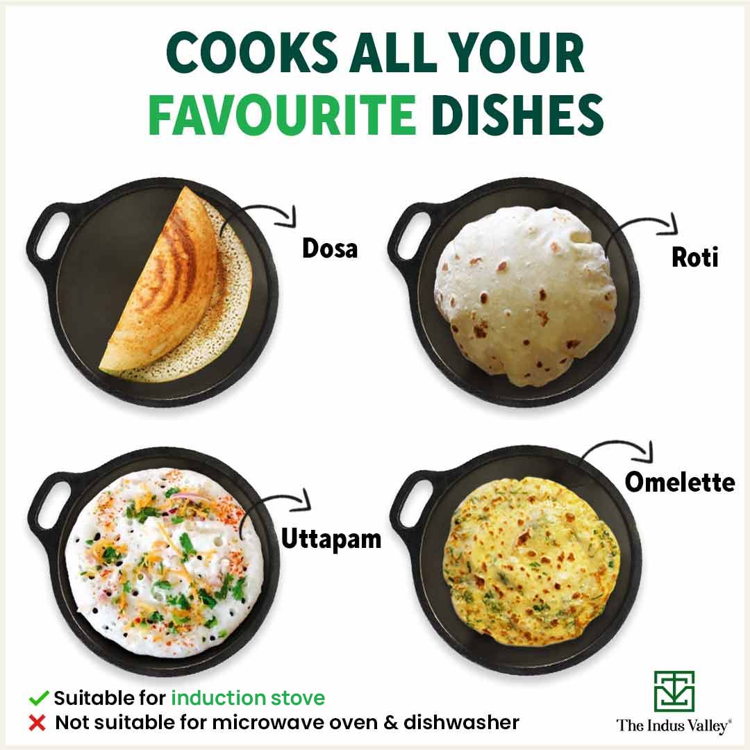 cast iron skillet india