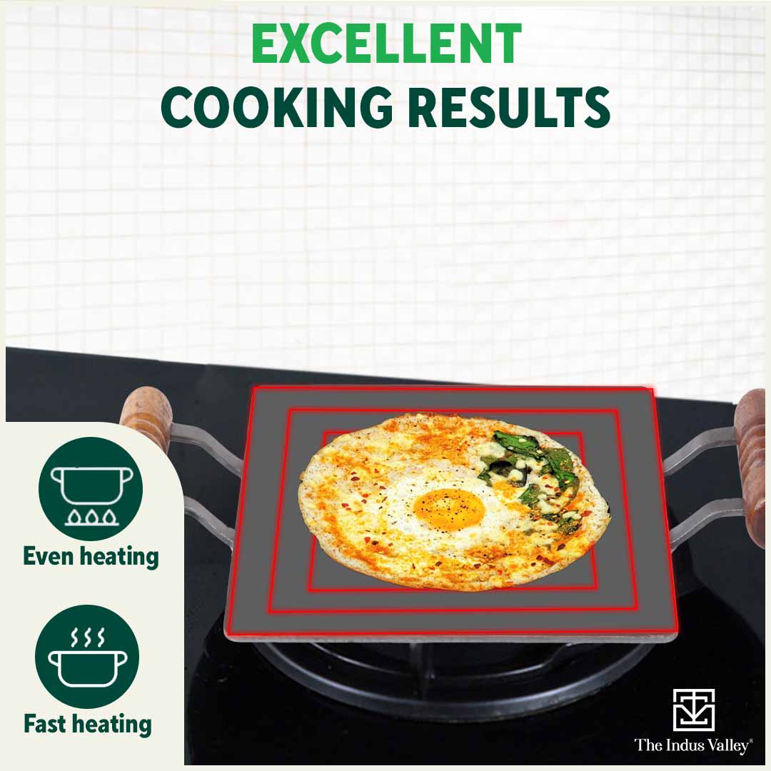 square dosa tawa