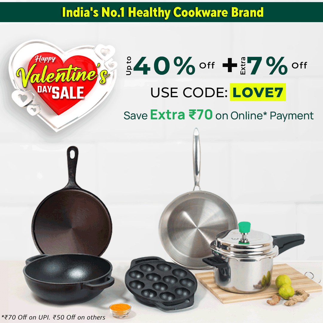 Buy India's No.1 Healthy Cookware Brand Online The Indus Valley
